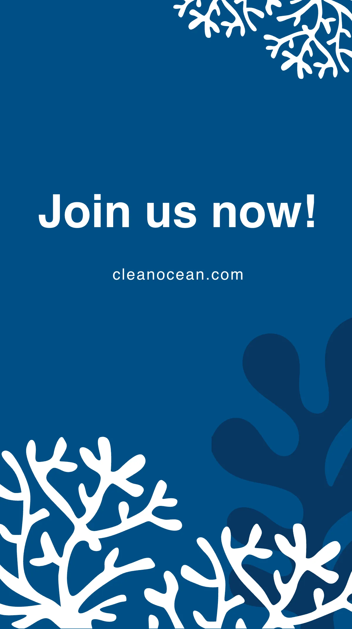 Free Ocean Pollution Awareness Instagram Story Template to Edit Online