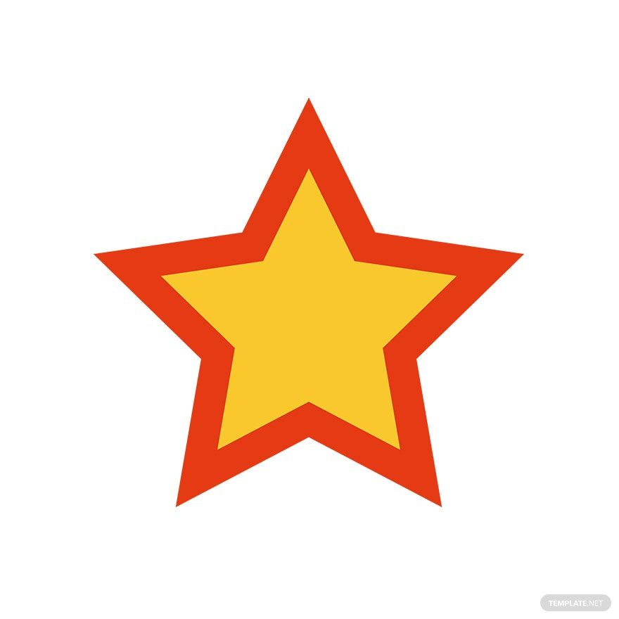 Free Five Pointed Star Vector
