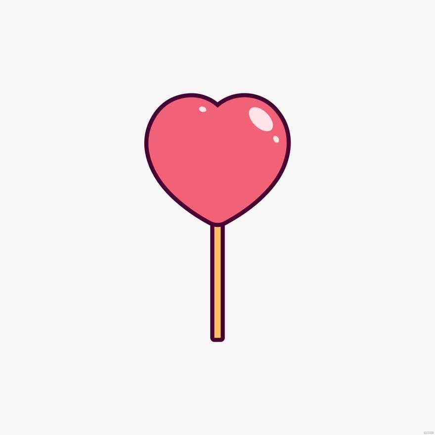 Candy Heart Clipart in Illustrator, EPS, SVG, JPG, PNG