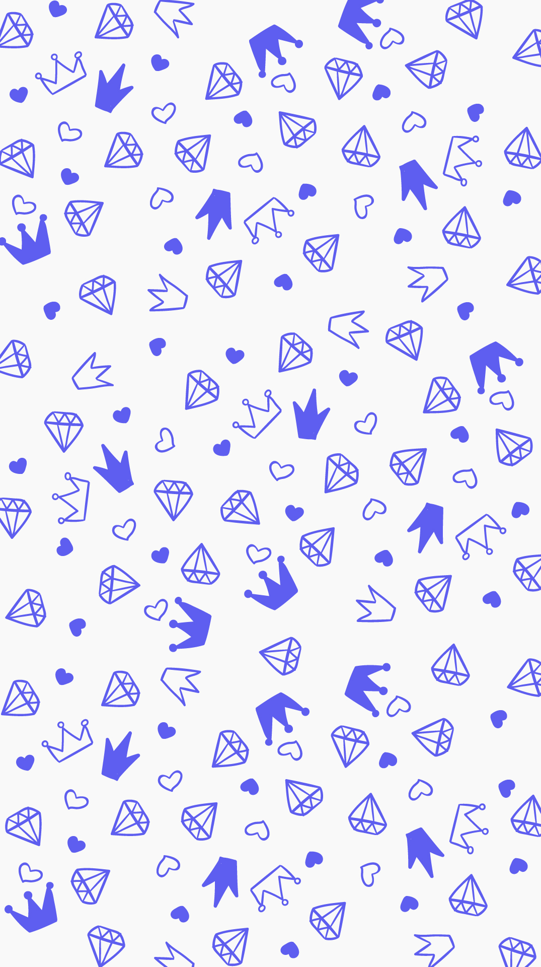 Free Iphone Blue Heart Background EPS, Illustrator, JPG, SVG