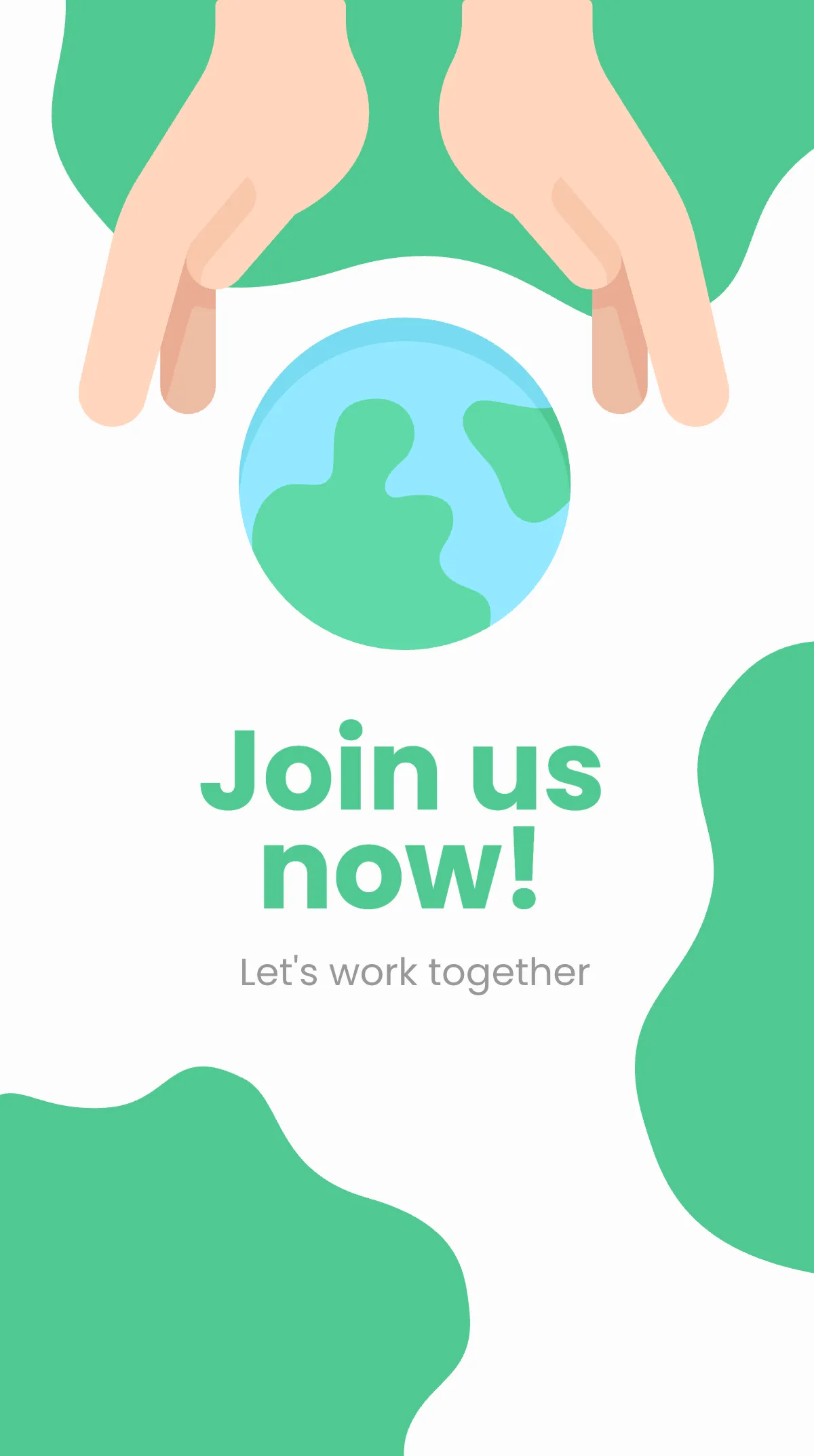 Free Save The Earth Instagram Story Template to Edit Online