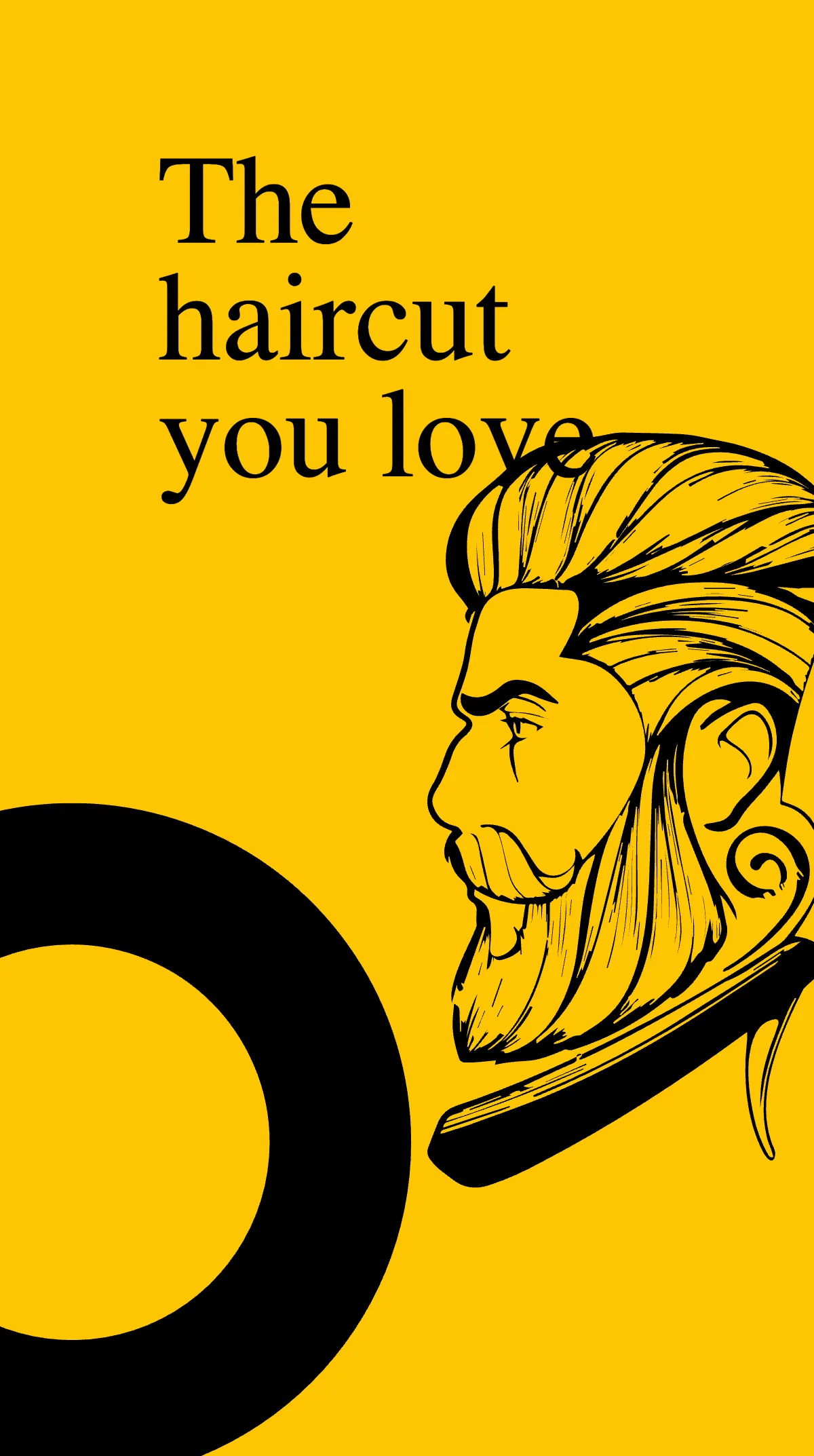 Free Barber Shop Reopening Instagram Story Template to Edit Online