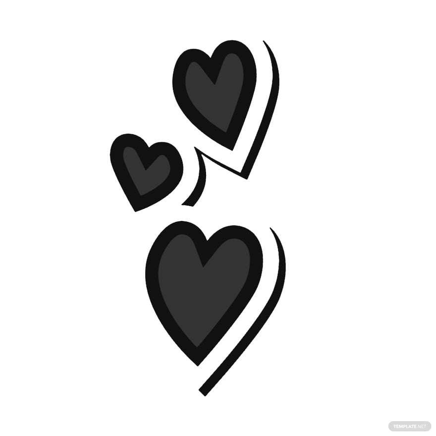 Free Heart Love Silhouette in Illustrator, PSD, EPS, SVG, JPG, PNG
