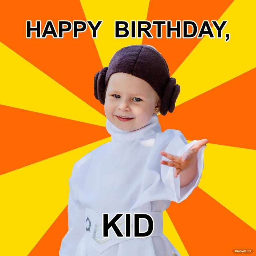 Free Happy Birthday Meme For Kids - GIF, Illustrator, JPG, PSD, PNG |  