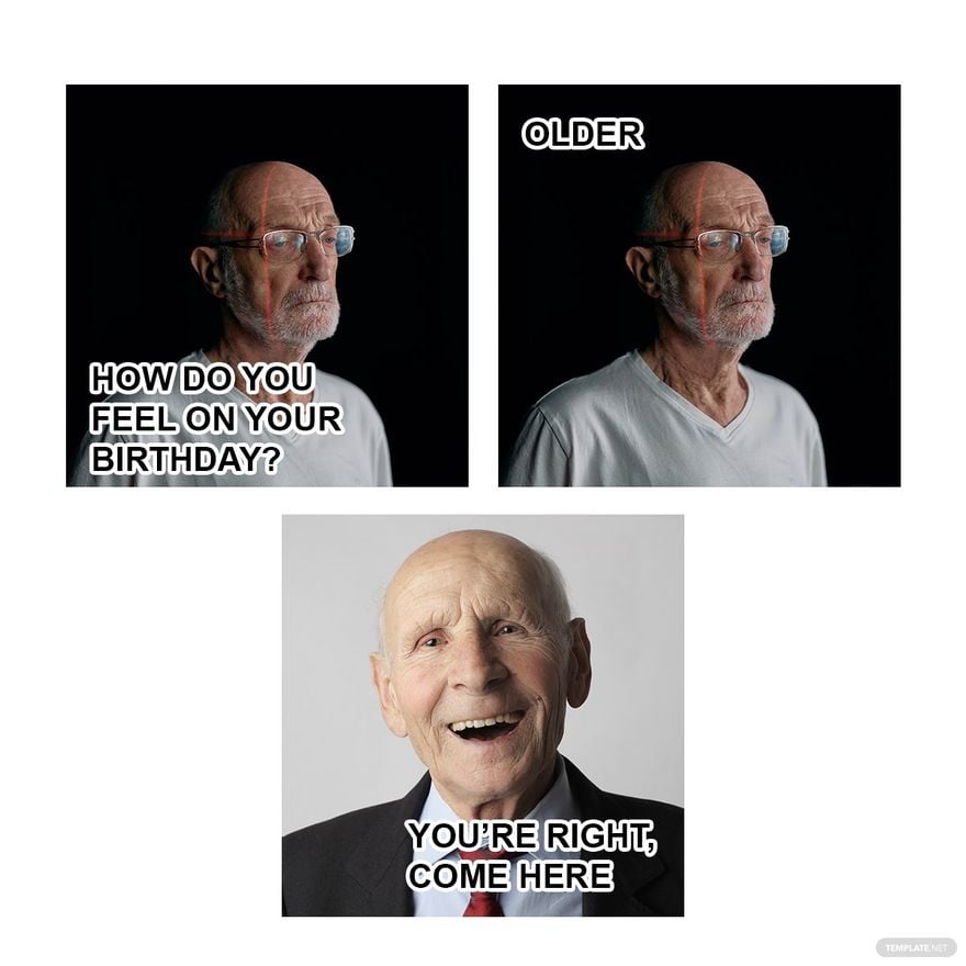 Free Hilarious Happy Birthday Meme in Illustrator, PSD, JPG, GIF, PNG