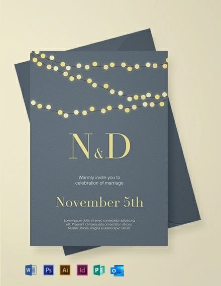 Indesign Wedding Invitation Template from images.template.net