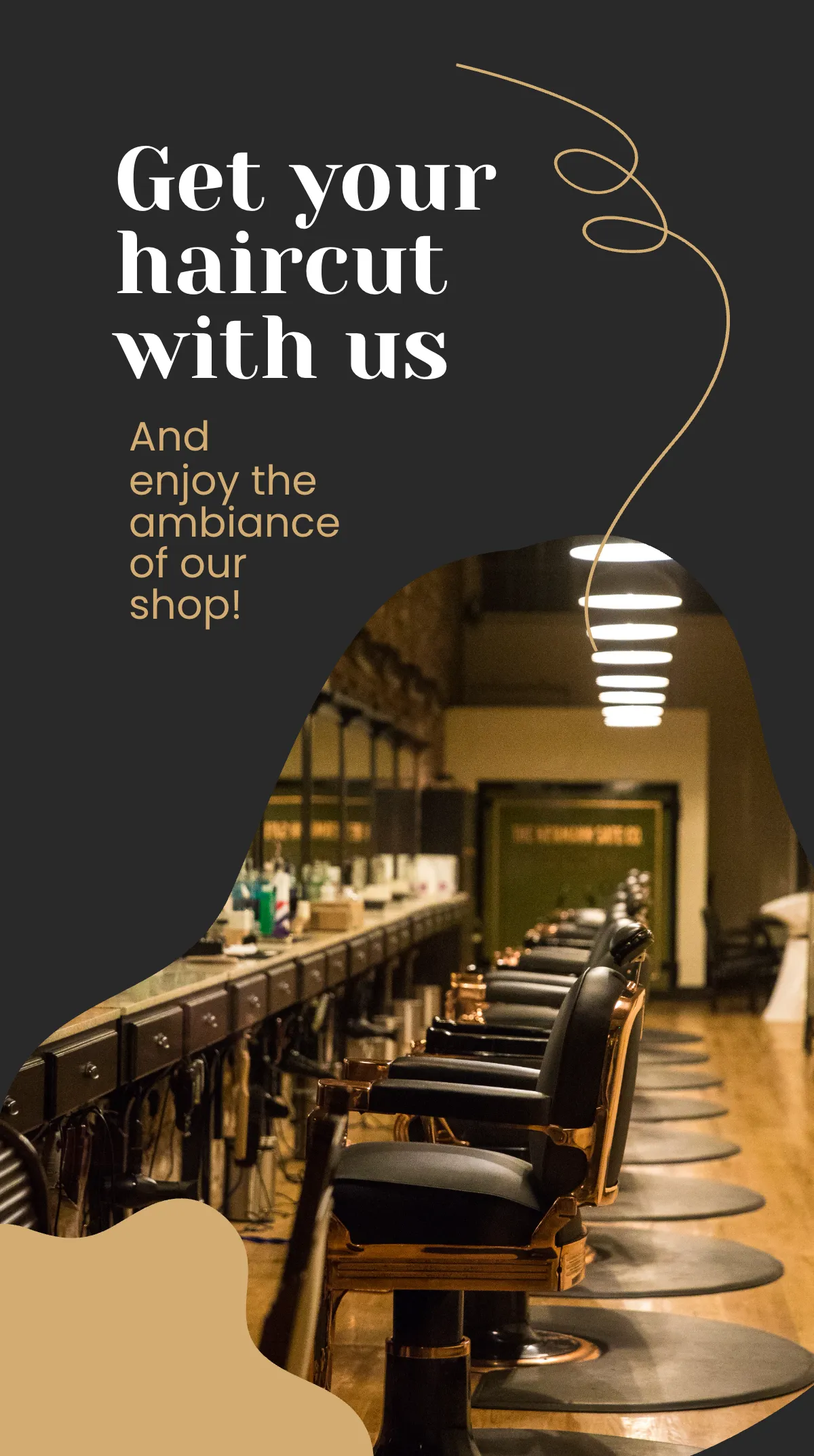 Free Vintage Barber Shop Instagram Story Template to Edit Online