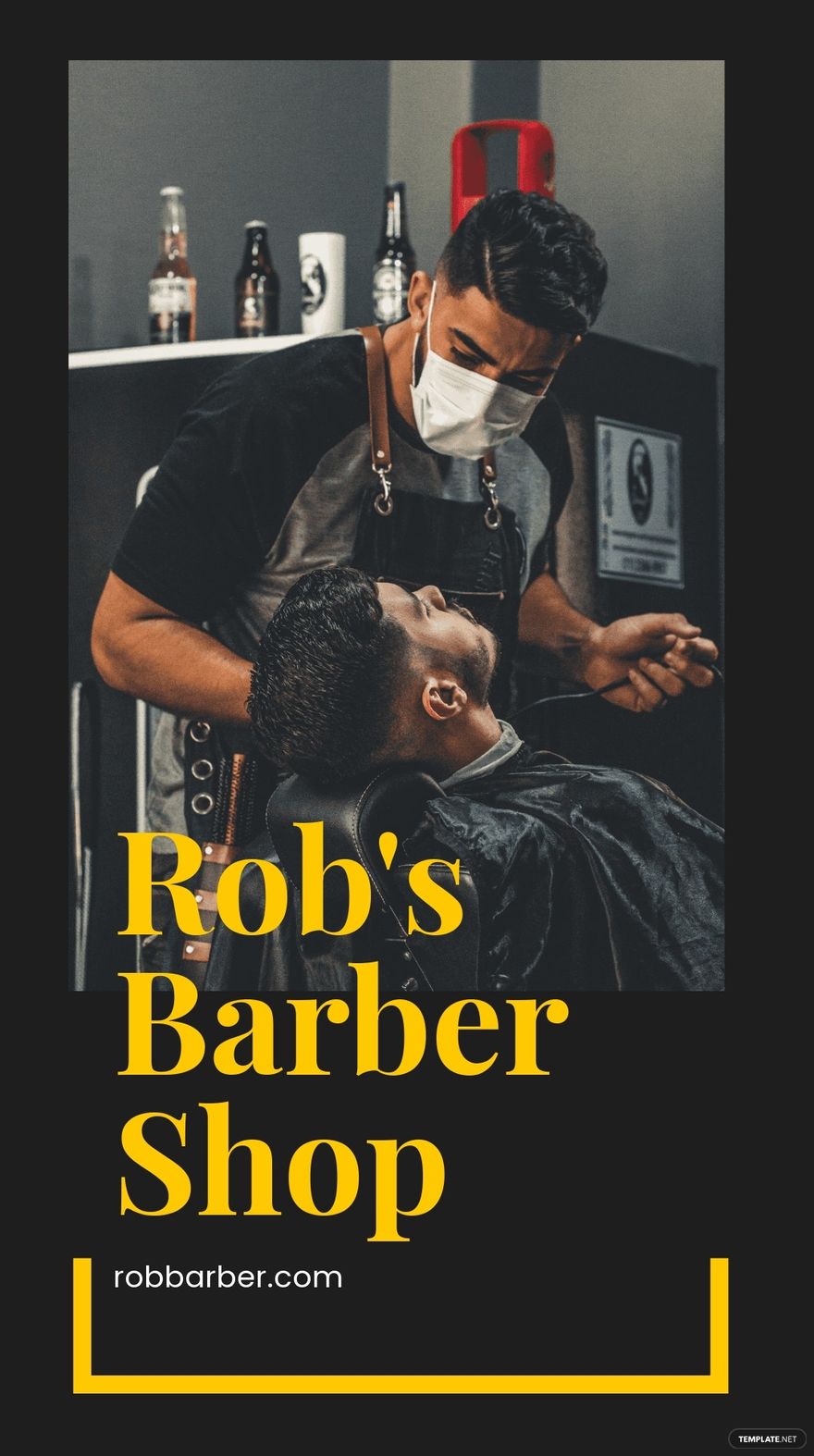 Barber Instagram Story Template