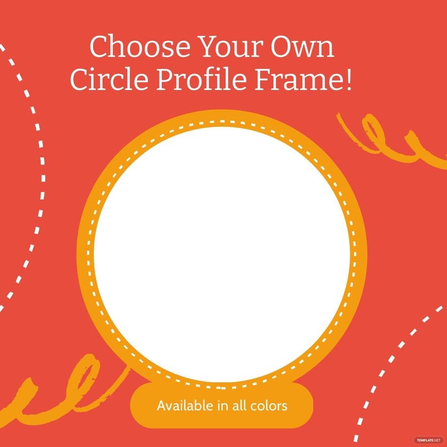 Circle Facebook Profile Frame