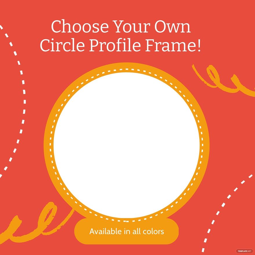 Facebook Profile Frame Template Free