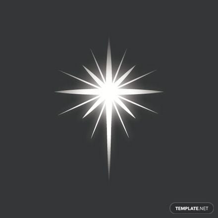 Free White Shiny Star Vector in Illustrator, EPS, SVG, JPG, PNG