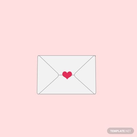 Romantic Heart Message Animated Stickers in PSD