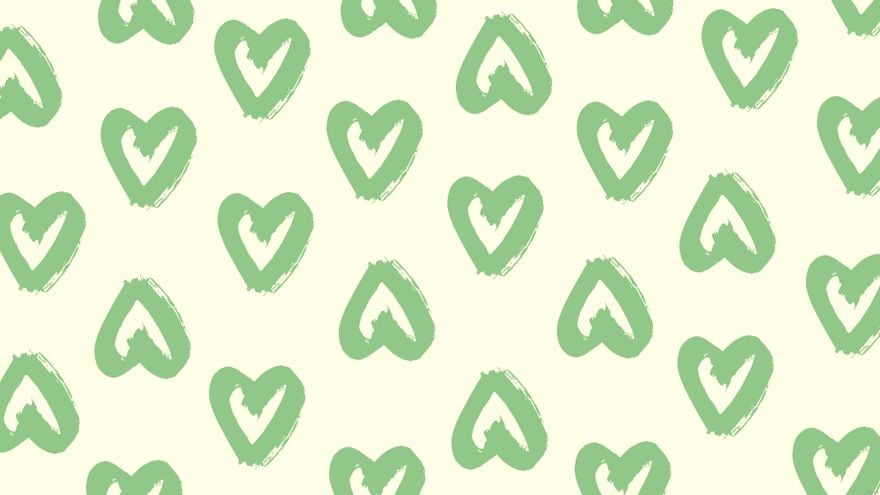 green heart wallpapers