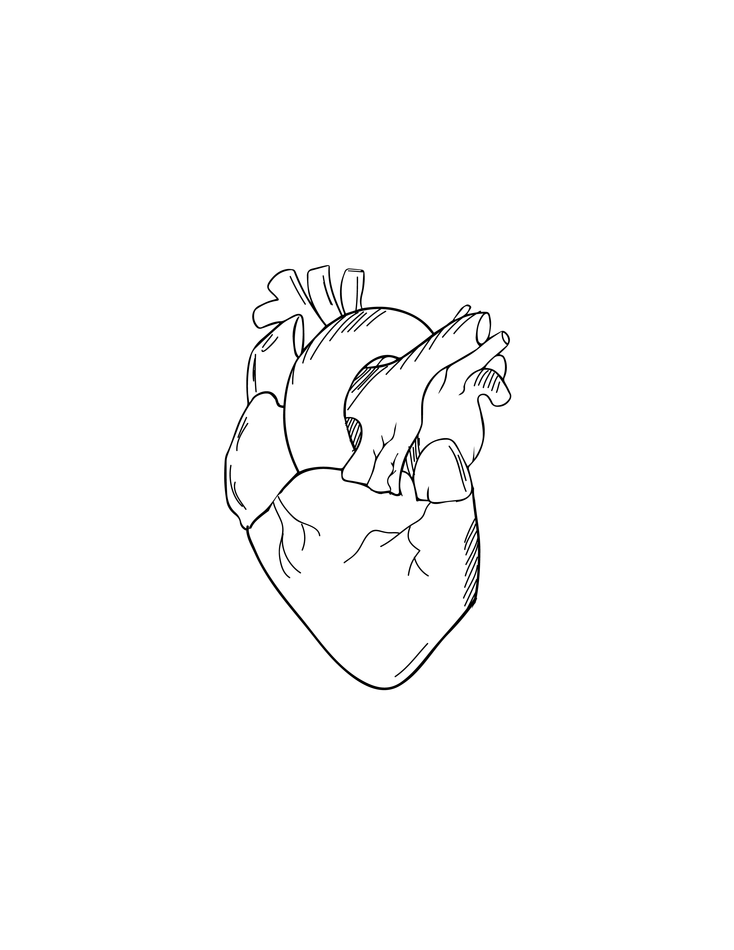 easy broken heart drawings in pencil