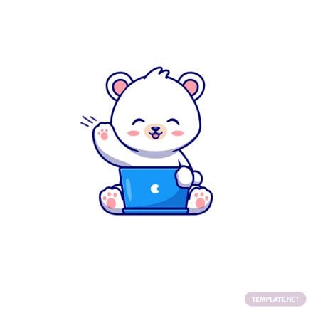 Free Bear Cute Animated Sticker - GIF, PSD 