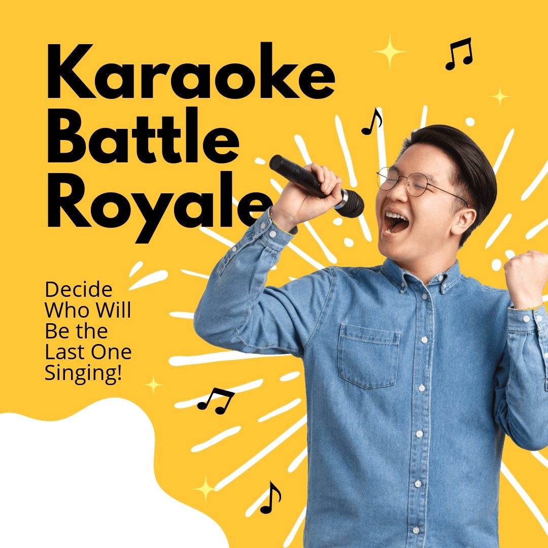 Karaoke Battle Instagram Post Template