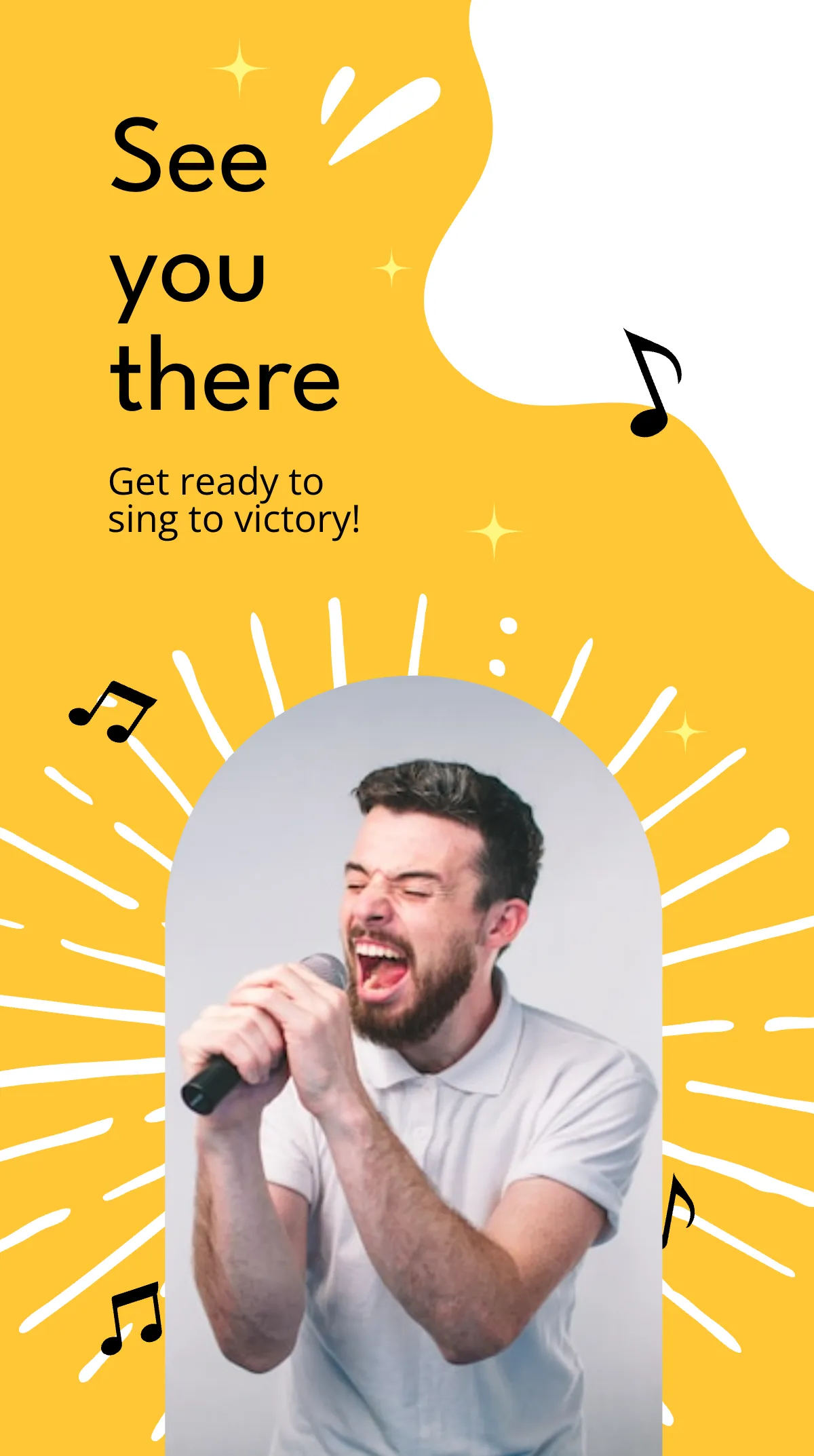 Free Karaoke Battle Instagram Story Template to Edit Online