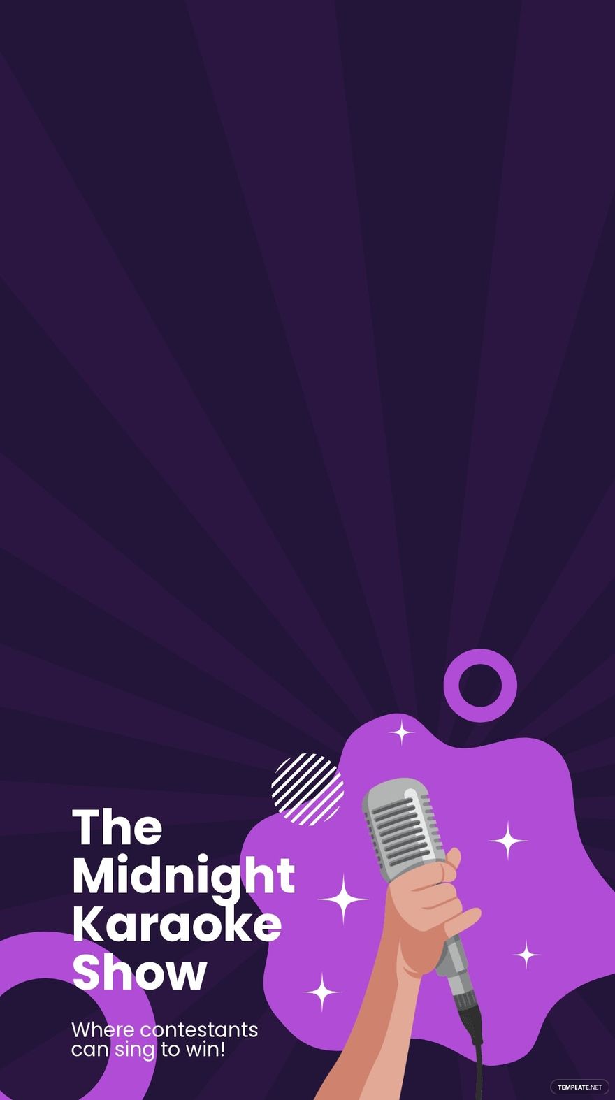 Free Karaoke Show Snapchat Geofilter Template