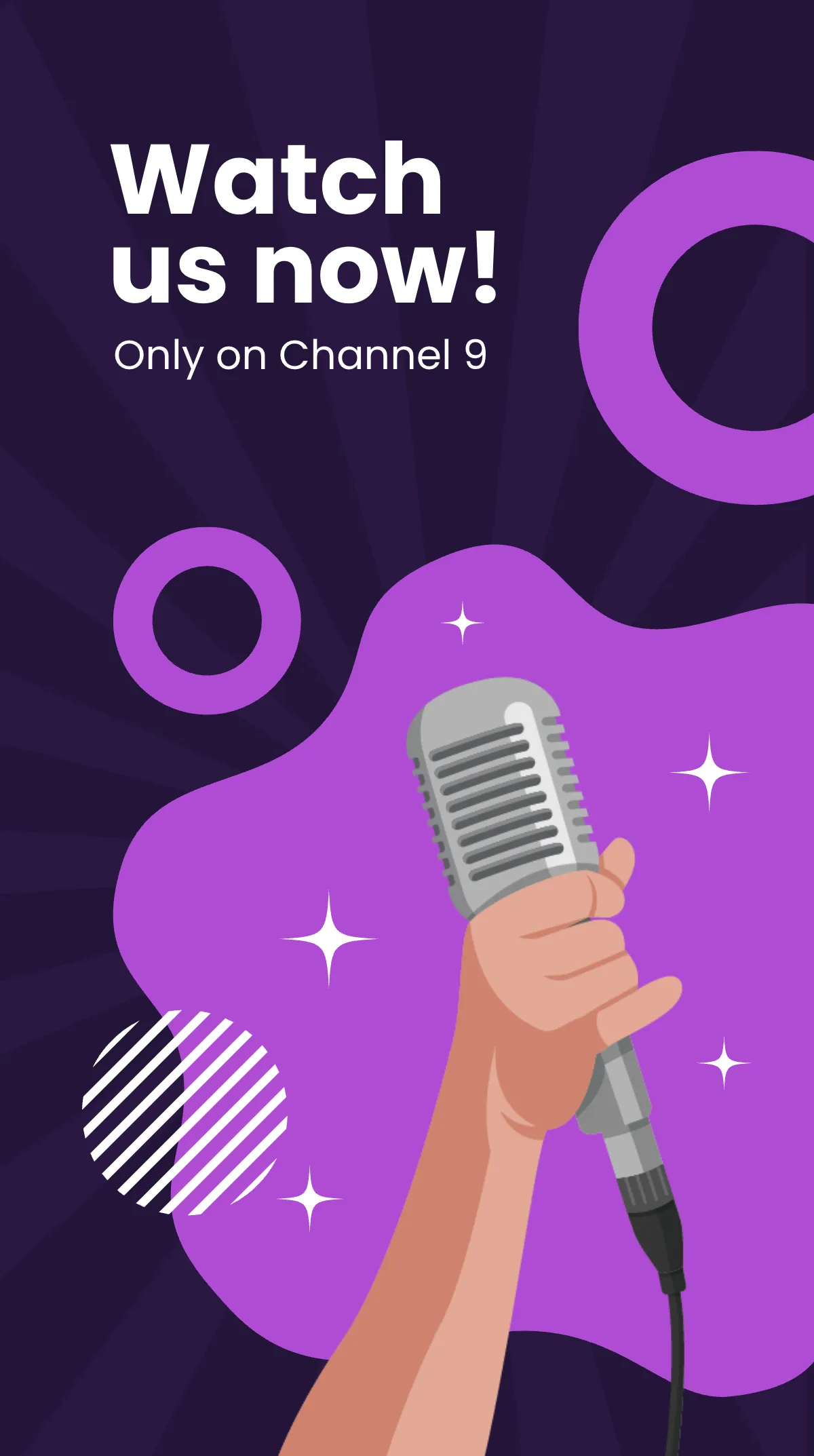 Free Karaoke Show Instagram Story Template to Edit Online