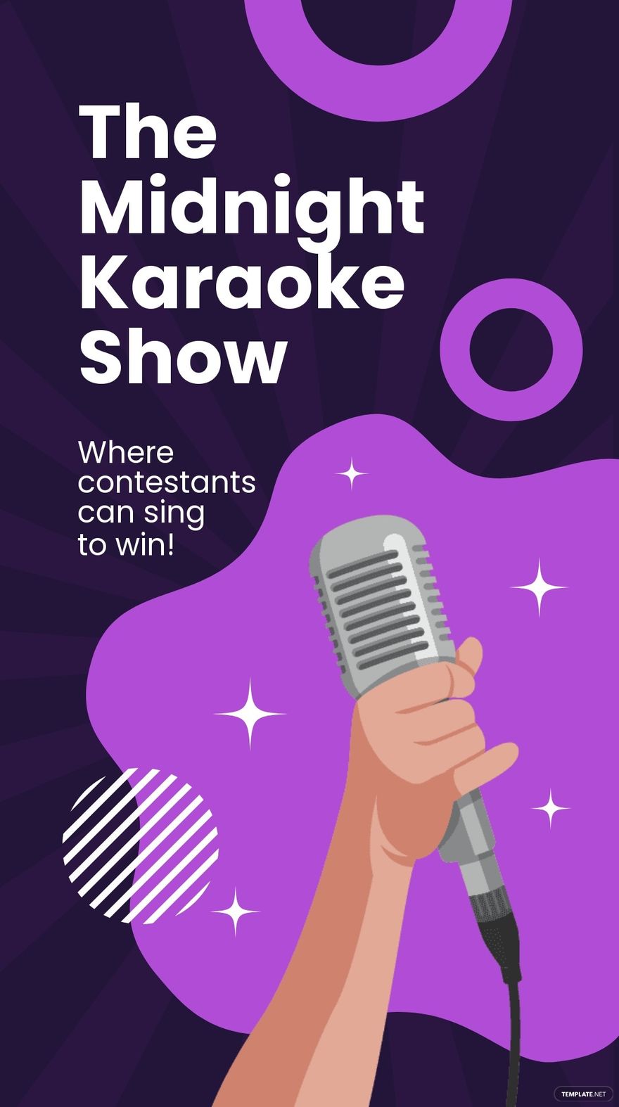 Free Karaoke Show Instagram Story Template