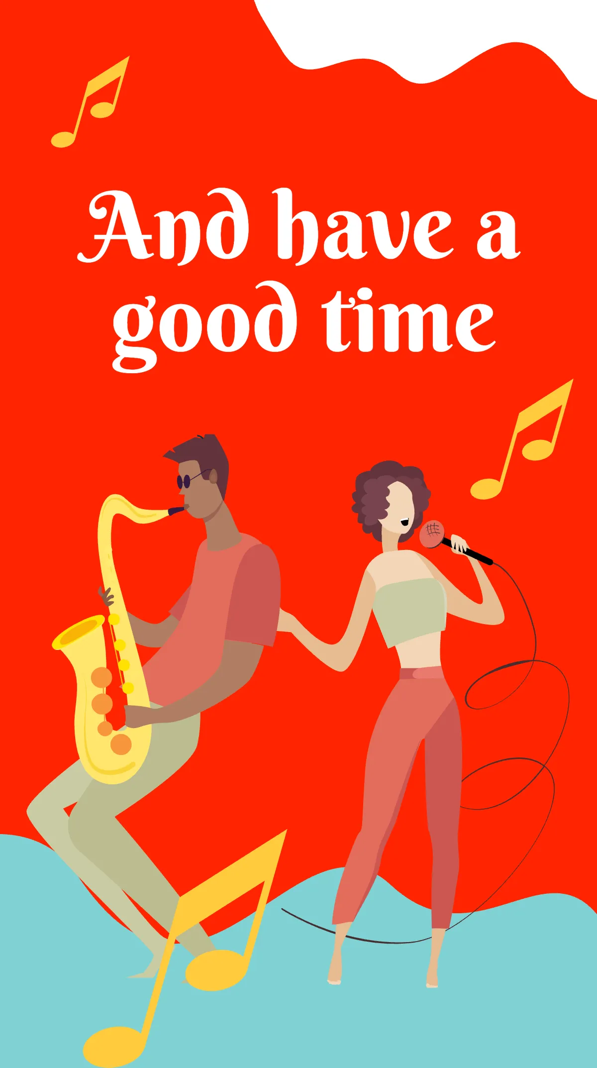 Free Karaoke Party Invitation Instagram Story Template to Edit Online