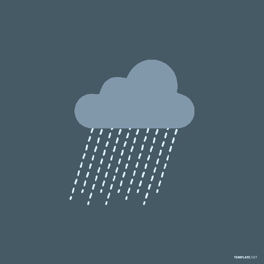 Animated Rain Sticker in GIF