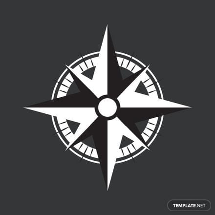 Nautical Compass Vector Art PNG Images