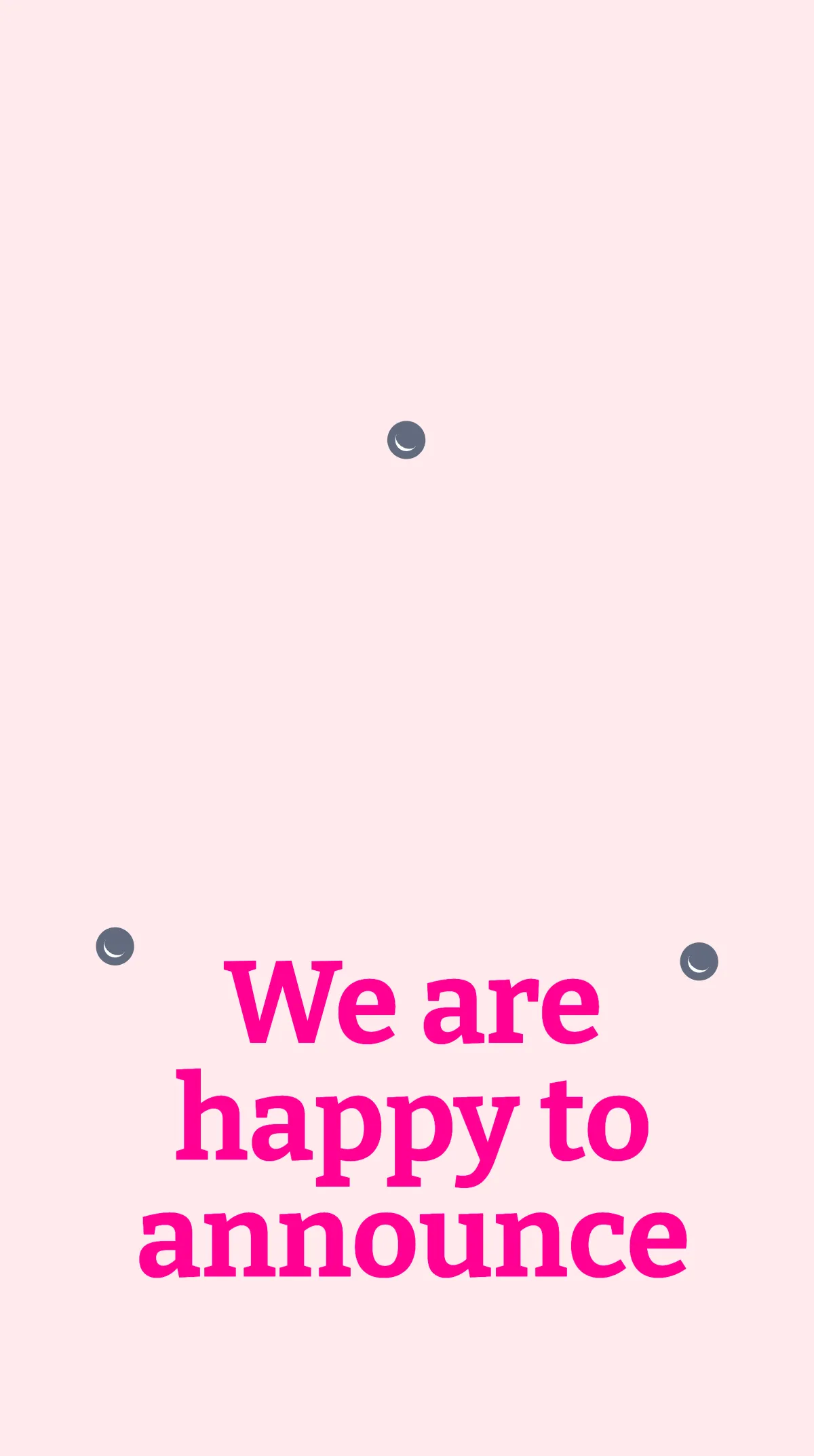 Free Girl Pregnancy Announcement Instagram Story Template to Edit Online