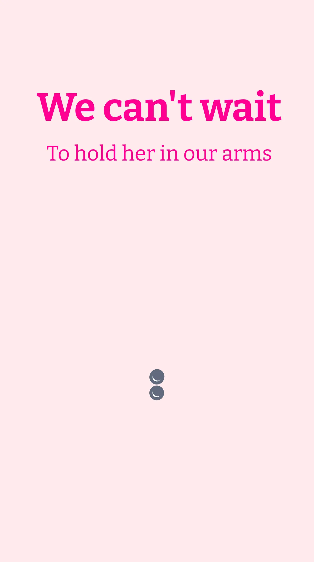 Free Girl Pregnancy Announcement Instagram Story Template to Edit Online