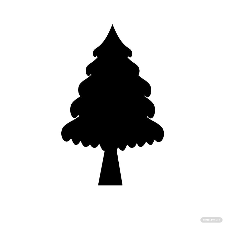 Free Pine Tree Silhouette - EPS, Illustrator, JPG, PSD, PNG, SVG |  