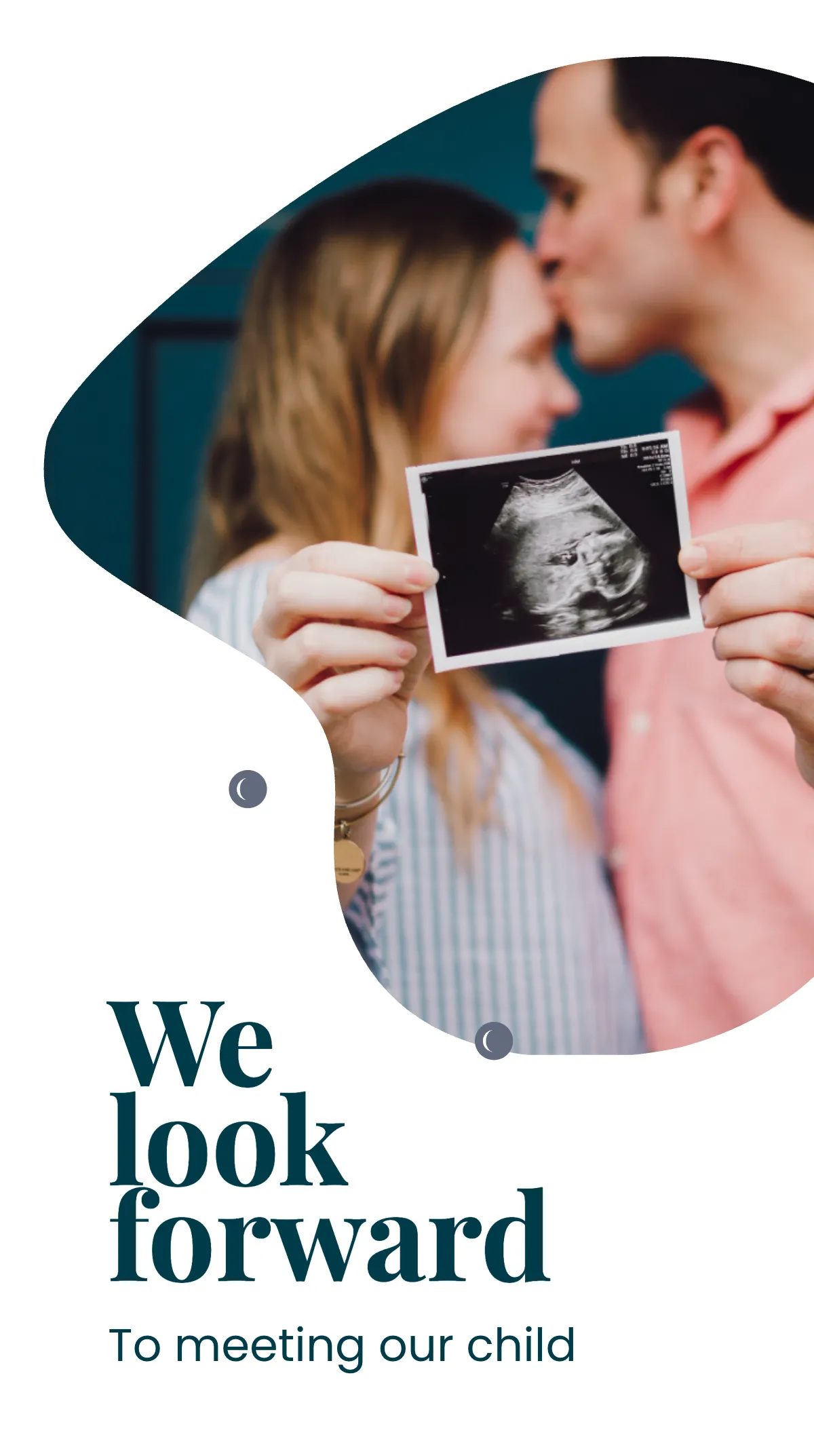 Free Elegant Pregnancy Announcement Instagram Story Template to Edit Online