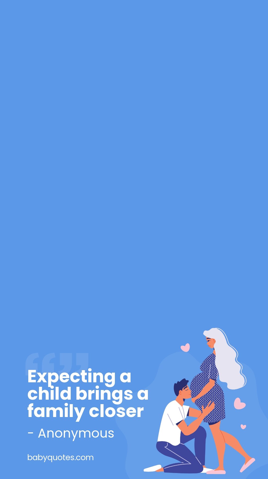 Free Pregnancy Announcement Quote Snapchat Geofilter Template