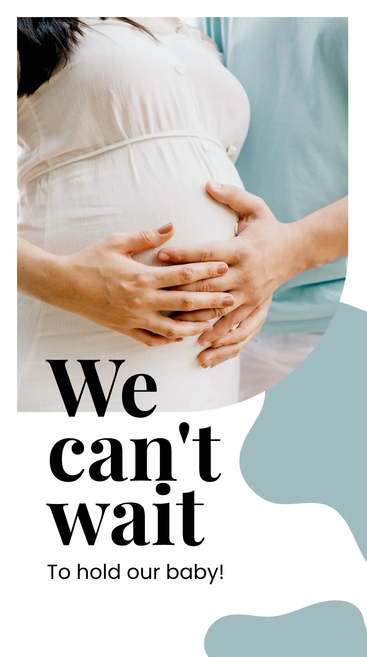 Free Surprise Pregnancy Announcement Instagram Story Template to Edit Online