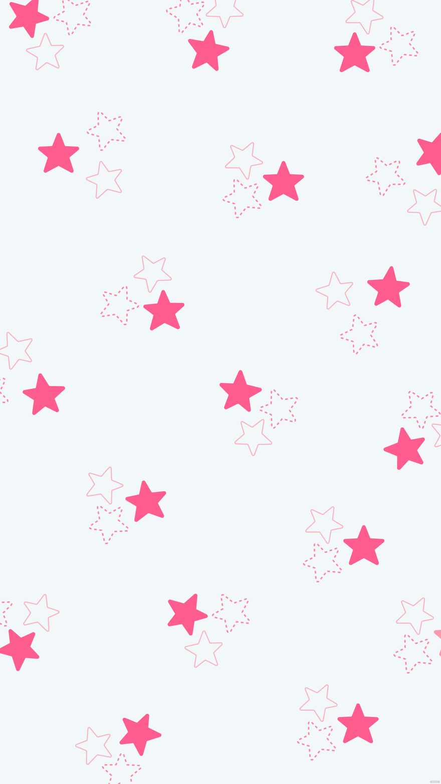 Free Pink Star Background