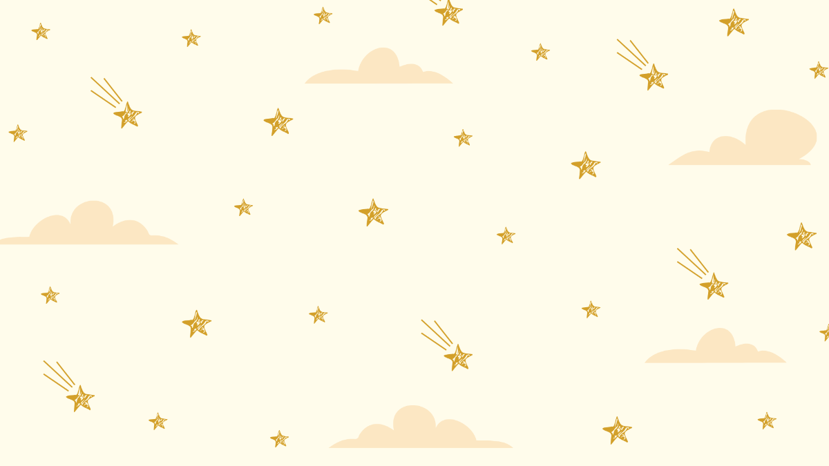 Aesthetic Stars Background Template