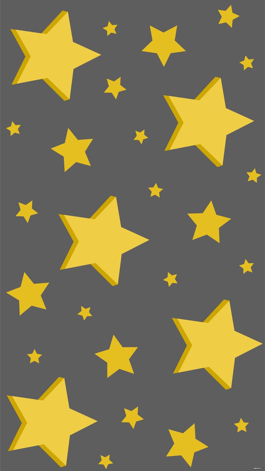 Free Yellow Star Background