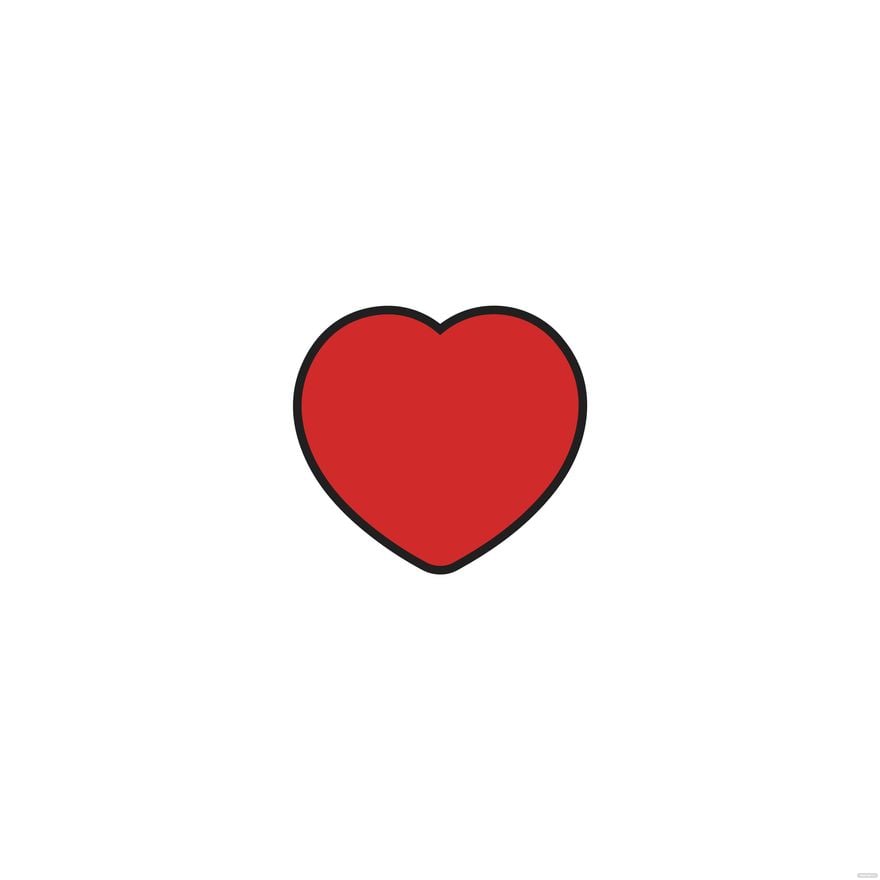 Small Red Heart Clipart