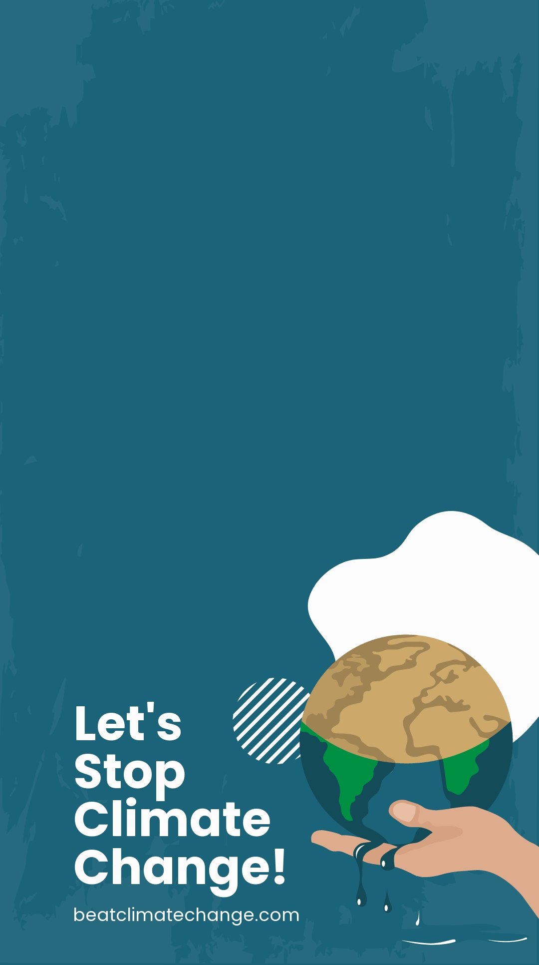 Climate Change Snapchat Geofilter Template