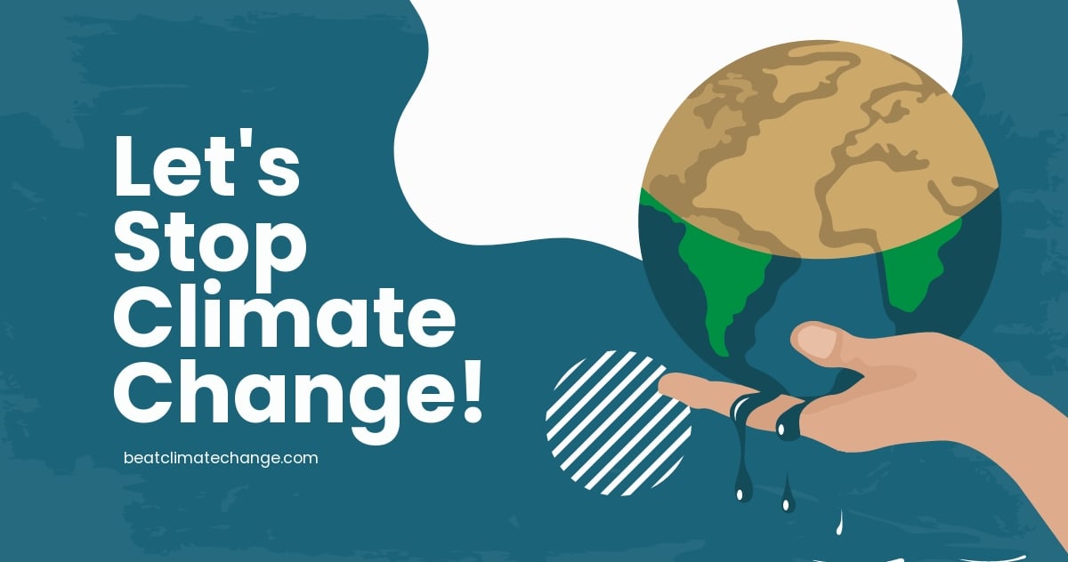 Climate Change Facebook Post