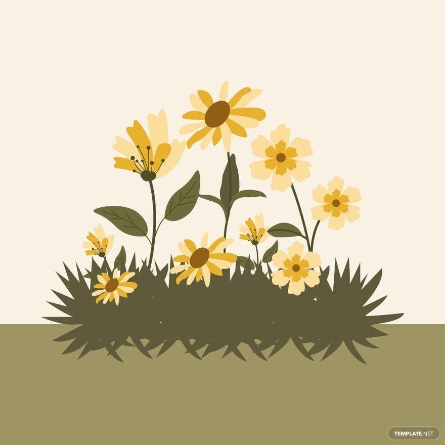 Free Botanical Flower Illustration