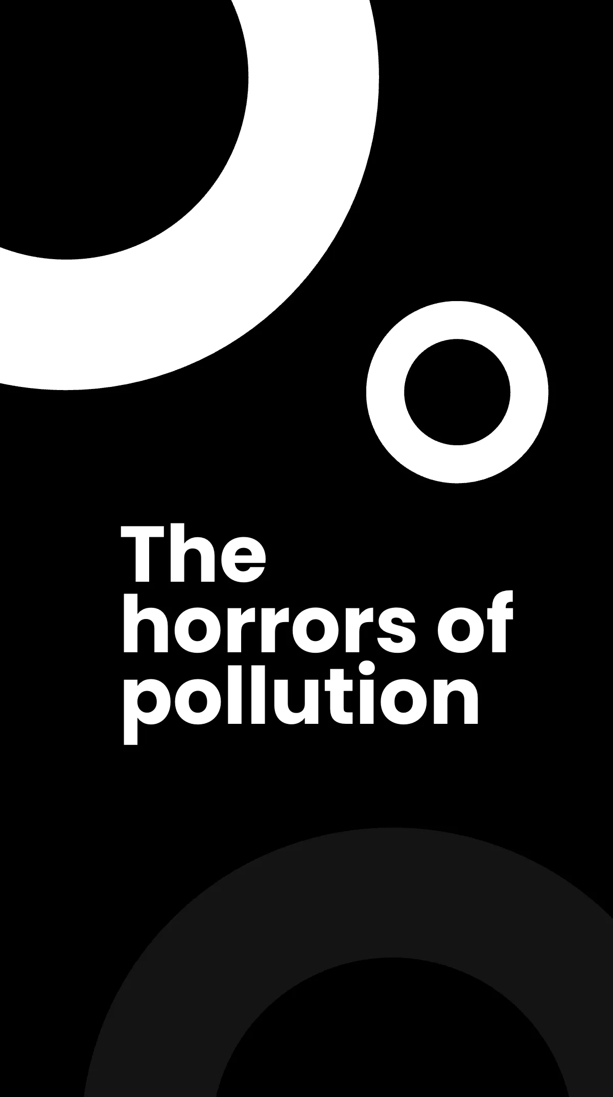 Free Stop Pollution Instagram Story Template to Edit Online