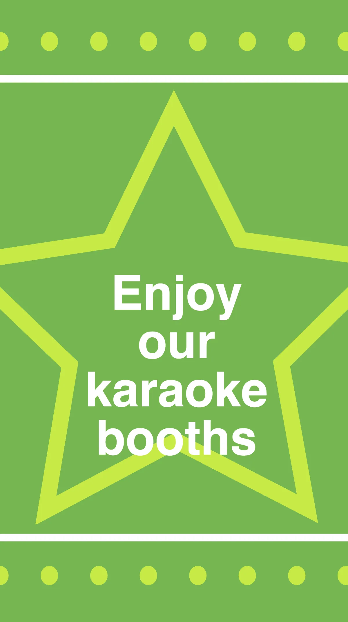 Free Animated Karaoke Instagram Story Template to Edit Online