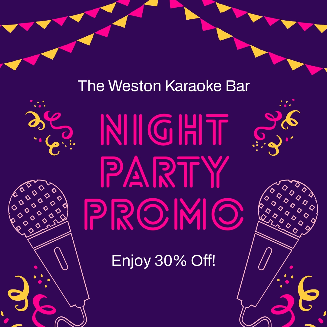 FREE Karaoke Instagram Post Template Download in JPG, PNG