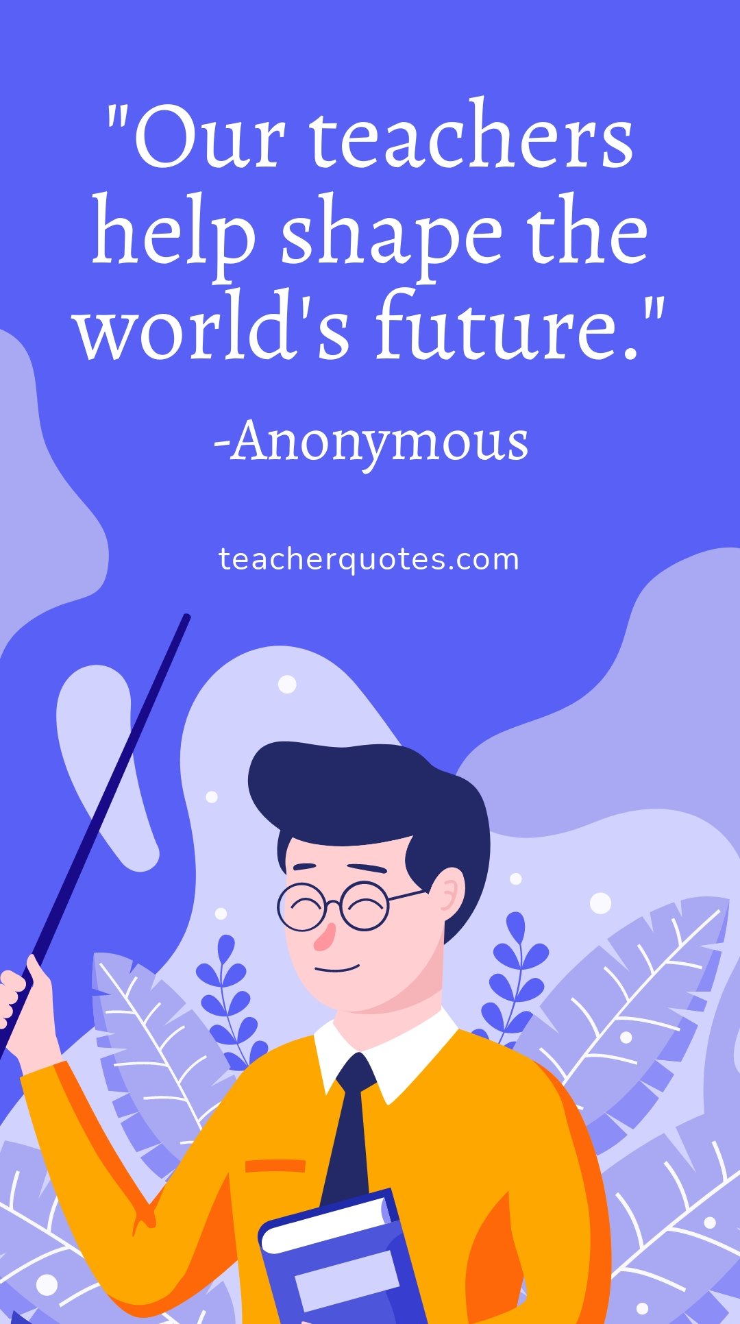 Free Teacher's Day Quote Instagram Story Template