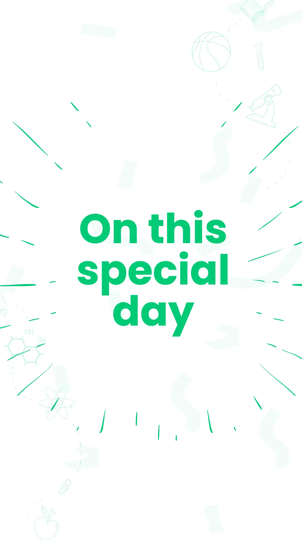 Free Happy Teacher's Day Instagram Story Template to Edit Online