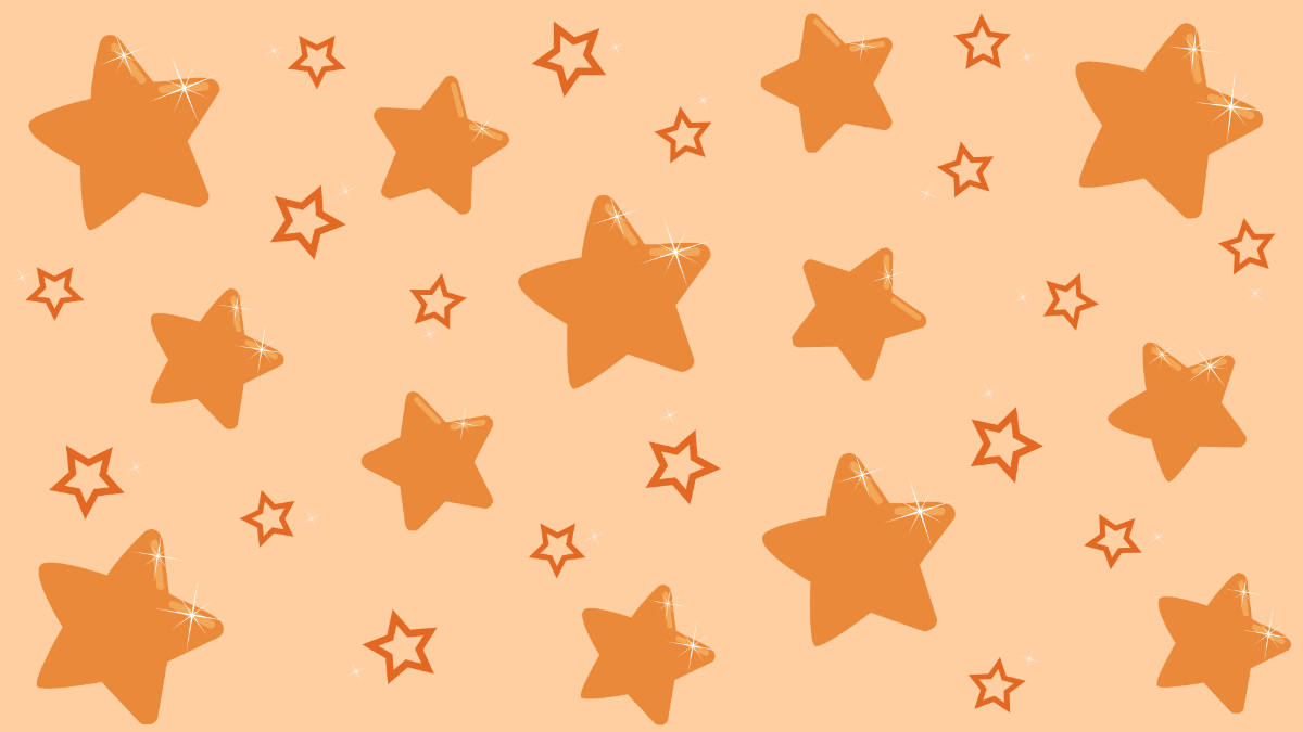 Sparkle Star Background Template