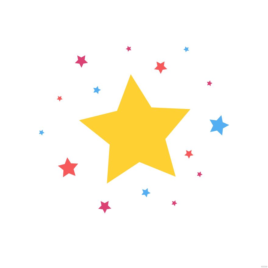 Free Cute Star Clipart - EPS, Illustrator, JPG, PNG, SVG | Template.net