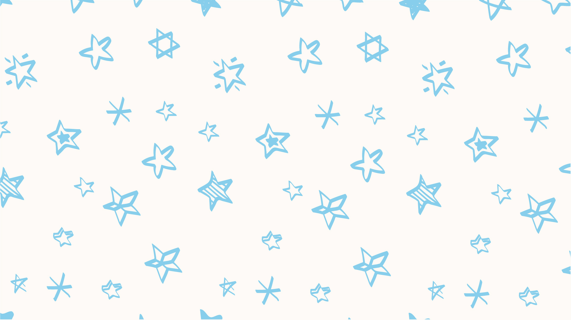 Free Sky Blue Star Background Template to Edit Online