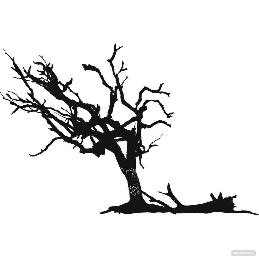 Tree Branch Silhouette in Illustrator, PSD, EPS, SVG, JPG, PNG
