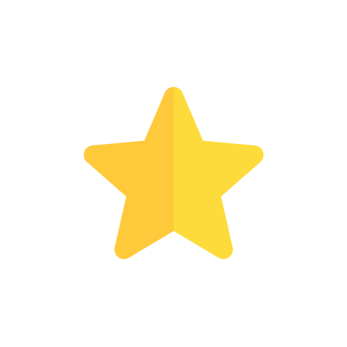 Small Star Clipart Template